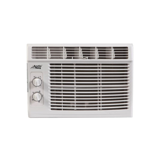 Arctic King Window Air Conditioner - 5,000-BTU Up To 150 Sq. Ft. - 2 Speeds - White (WWK05CM01N) - Active Global Deals