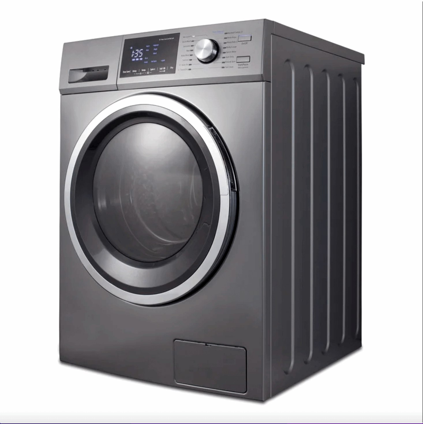 National 24 in. 2.7 cu. ft. All In One Front Load Washer & Ventless Dryer Combo